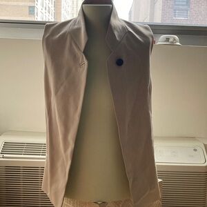 COS Women's Beige Sleeveless Vest